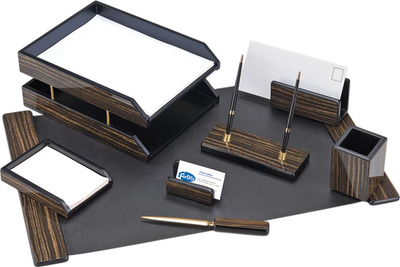 Настольный набор Forofis 91787 (8пр, темный дуб)