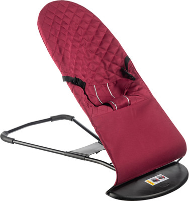 Детский шезлонг NINO Aria балансирующий (бордовый)