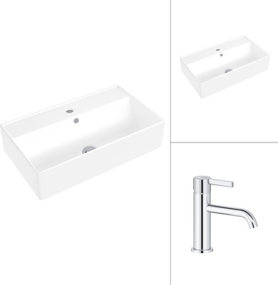 Умывальник со смесителем Lauter 21855 + Velvet 21СК696С