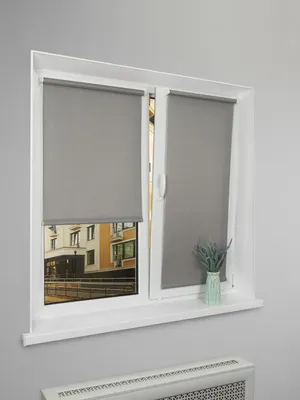 Рулонная штора Lm Decor Урбан LM 40-18 90x160 (серый)