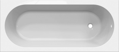 Ванна из искусственного мрамора Belux Борнео 160x70 (18, белый матовый/Solid Surface)