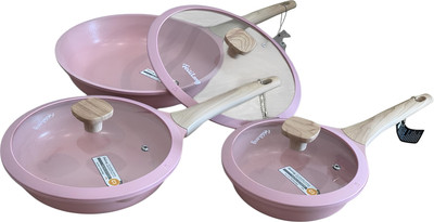 Набор сковородок FeisiLang FL-S006YZ Pink