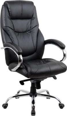 Кресло офисное King Style SHL-9 Tonpo PU Chrome (черный)