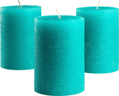 Набор свечей Мелт 100мм (3шт, бирюзовый)