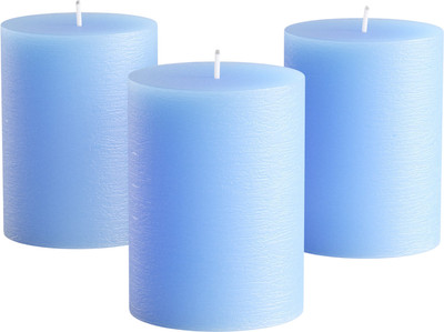 Набор свечей Мелт 100мм (3шт, голубой)
