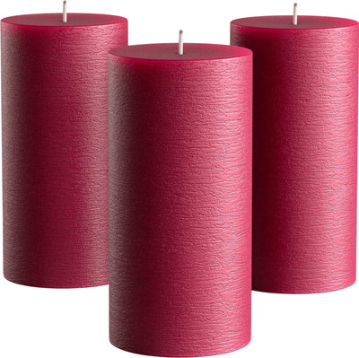 Набор свечей Мелт 150мм (3шт, бургундия)
