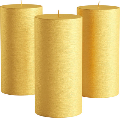 Набор свечей Мелт 150мм (3шт, золотой)