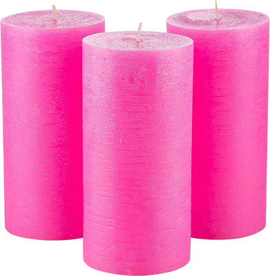 Набор свечей Мелт 150мм (3шт, розовый)