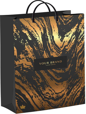 Пакет подарочный ТИКО-Пластик Золотой бренд / н00242801