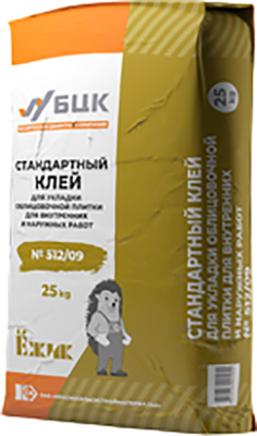 Клей для плитки БЦК 512/09 (25кг)