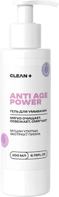 Пенка для умывания Clean+ Anti Age Power (200мл)