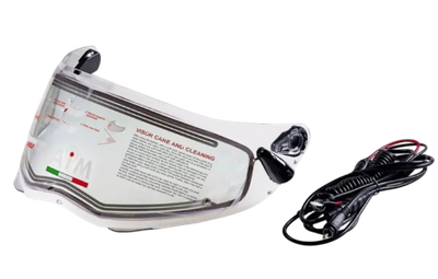 Визор для мотошлема AiM JK906 / 906V-000-N (прозрачный, с электрообогревом)