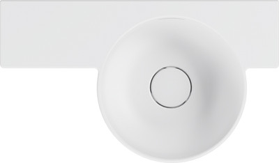 Умывальник Belux Аврора 550 R (18, белый матовый/Solid Surface)