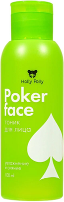Тоник для лица Holly Polly Poker Face Увлажнение и Сияние (100мл)