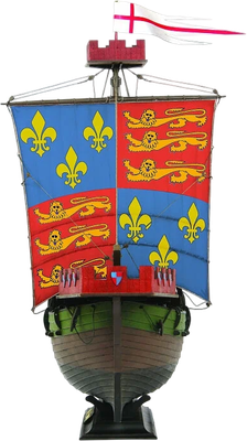 Сборная модель Звезда Томас. Английский средневековый корабль / 9038