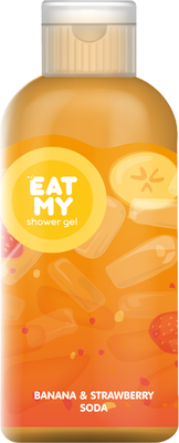 Гель для душа Eat My Бананово-клубничная содовая (50мл)