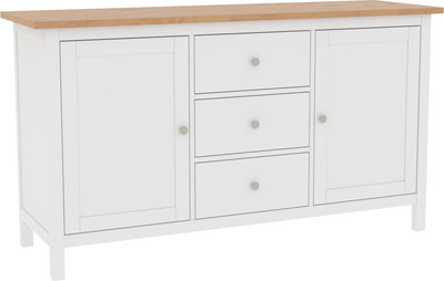 Тумба ММЦ Кантри 23 (белый лак/браун)