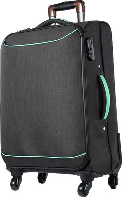 Чемодан на колесах Galanteya 3014 / 25с314к45 (черный/зеленый)