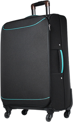 Чемодан на колесах Galanteya 5514 / 25с406к45 (черный/бирюза)