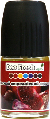 Освежитель автомобильный FKVJP Deo Fresh Красный сицилийский апельсин SPDF-181 (50мл)
