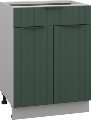 Шкаф-стол кухонный Arvento Корнелия Анта-плюс НШ60р1ш без столешницы (зеленый софт)