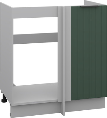 Шкаф под мойку Arvento Корнелия Анта-плюс НШУ-750 угловой без столешницы (зеленый софт)