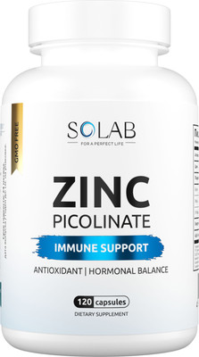 Минерал SOLAB Пиколинат цинка (120 капсул)