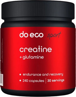 Комплексные аминокислоты Do eco Креатин с Глютамином (240 капсул)