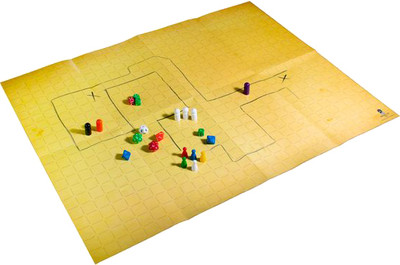 Игровое поле для настольной игры Pandora's Box Studio Мат игровой. Старая карта / 07PB366