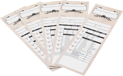 Набор трекеров для настольной игры Pandora's Box Studio Dungeons and Dragons / 05PB062 (5шт)