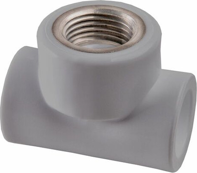 Тройник РВК ВР 25х3/4"х25 / 032197 (серый)