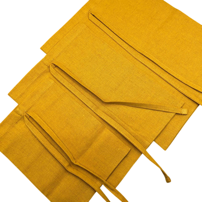 Набор чехлов для одежды ОМурМебель горчичный (3шт)