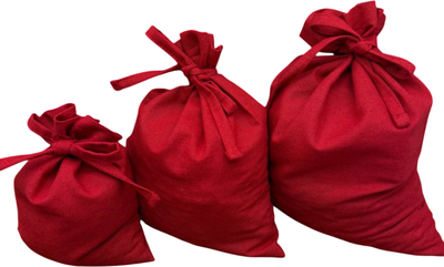 Набор чехлов для одежды ОМурМебель красный (3шт)