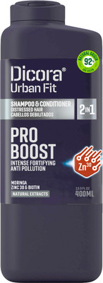 Шампунь для волос Dicora Urban Fit для укрепления волос (400мл)