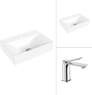 Умывальник со смесителем Lauter 21887B + Allure 21C618С