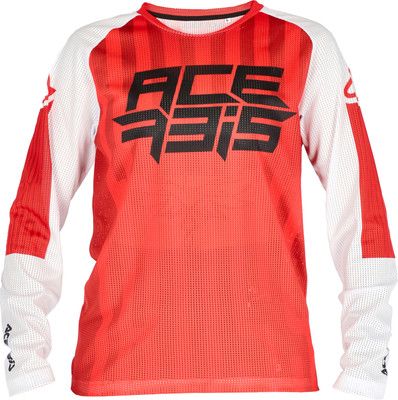 Мотоджерси Acerbis MX J-Windy Five Kid Vented 0025147.343.068 (XL, красный/белый)