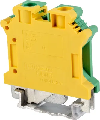 Клемма BLOX FJ10N/D/10x42x47мм / BX336096 (желтый/зеленый)