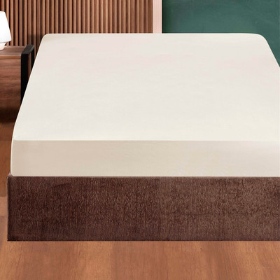 Простыня DO&CO Soft на резинке 90x200x30 / 12121 (кремовый)