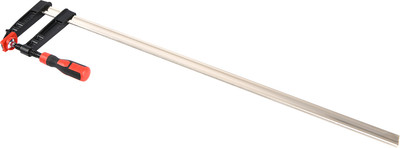 Струбцина Deli F-образная усиленная RS EDL111280Z (120x800мм, черный/красный)
