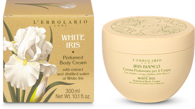 Крем для тела L'Erbolario Белый ирис Парфюмированный (300мл)