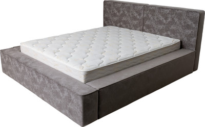Каркас кровати KRONES Афина мод.3-М.И (велюр кофейно-серый)