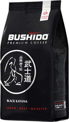 Кофе молотый Bushido Black Katana (227г)