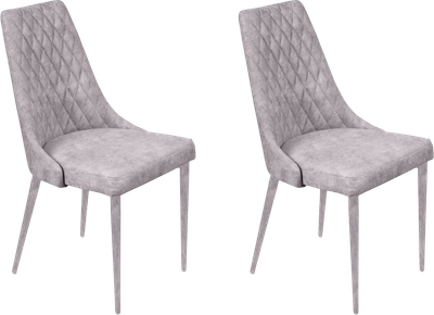 Набор стульев Ваш день Connor Barkhat 04 (светло-серый, 2шт)