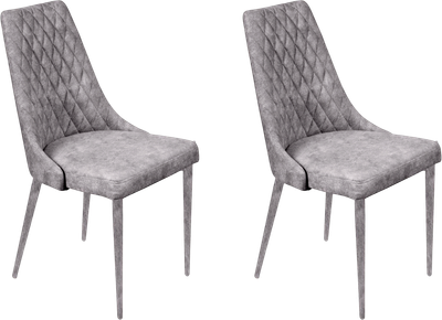 Набор стульев Ваш день Connor Barkhat 27 (серый, 2шт)