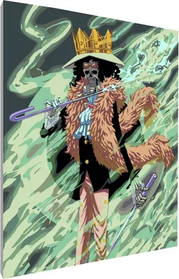 Картина по номерам PaintLine Ван Пис. Соул Кинг Брук / PL-00119