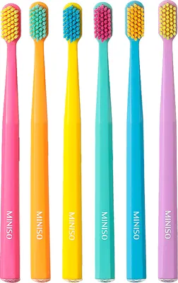 Набор зубных щеток Miniso 9024 (6шт)