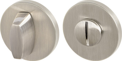 Ручка дверная Armadillo Поворотная BK6.R.URS52 WC-Bolt BK6 URS SN-3 (матовый никель)