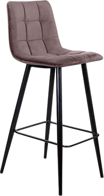 Стул барный Ваш день Uno Barkhat 14 (графит)