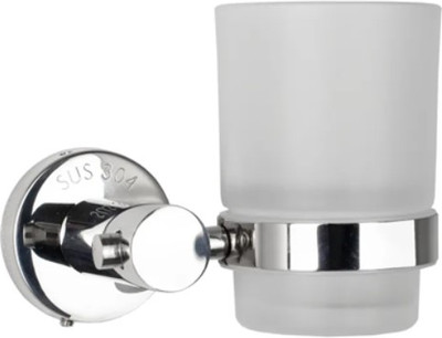 Стакан для зубной щетки и пасты Potato P2006 (хром)