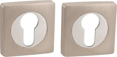 Накладка на цилиндр Ajax furniture ET.K.JK51 ET JK SN/CP-3 (матовый никель/хром)